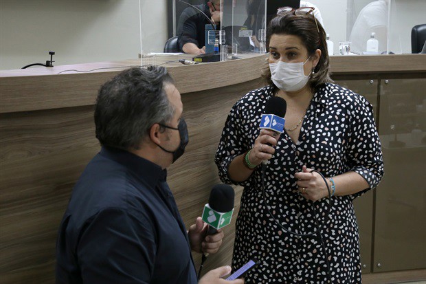 Ana Pavão participou do programa Primeiro Tempo na noite desta segunda-feira (22)