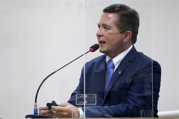 Vereador Laércio Trevisan Júnior (PL). 