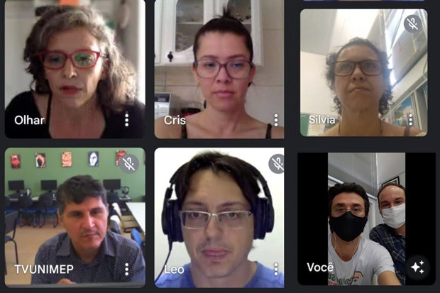 Em reunião on-line, vereadora Silvia debateu criação de Agência de Cinema do Interior