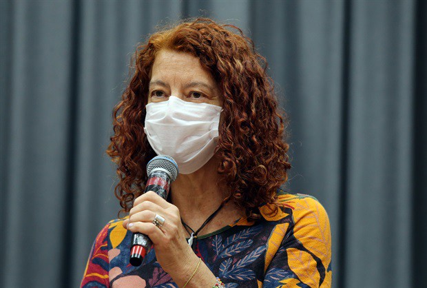 Célia Regina Rossi, coordenadora da Rede Acampa pela Paz e o Direito a Refúgio – do Brasil, Portugal e Espanha