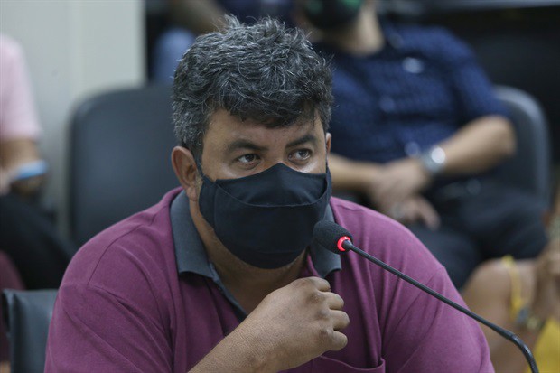 Vereador Wagner Oliveira (Cidadania). 