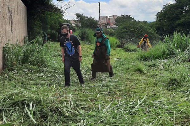 Mato alto preocupava moradores do Mário Dedini, que temiam encontro com animais peçonhentos