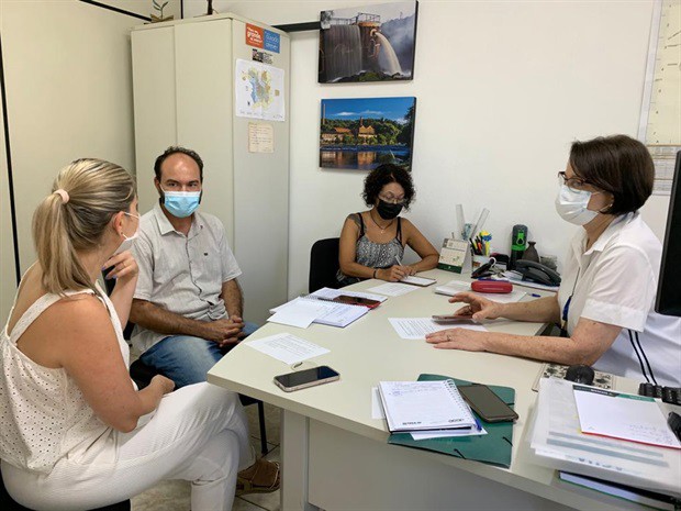 Vereadora Silvia Morales, do Mandato Coletivo “A Cidade É Sua” (PV), se reuniu com a secretária municipal de Agricultura e Abastecimento, Nancy Thame, e com a diretora de Turismo, Rose Massarutto, da Semdettur