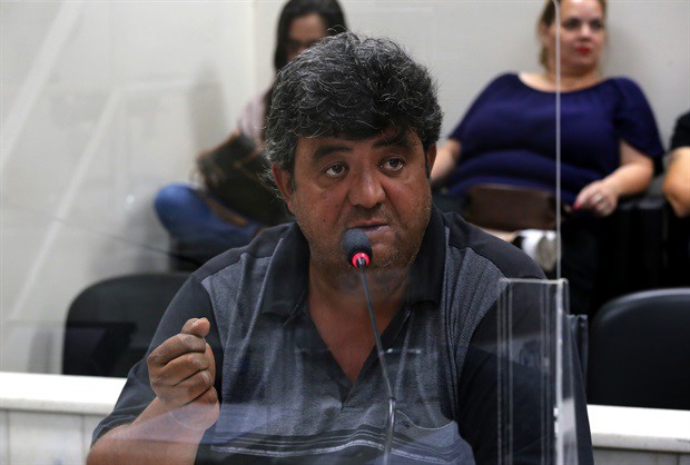 Wagner Oliveira, o "Wagnão", é autor do projeto de lei aprovado em segunda discussão durante a 11ª reunião ordinária de 2022