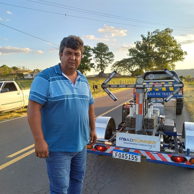 Vereador Wagnão acompanhou de perto a análise feita por empresa na via