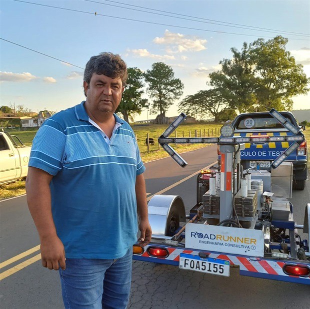 Vereador Wagnão acompanhou de perto a análise feita por empresa na via