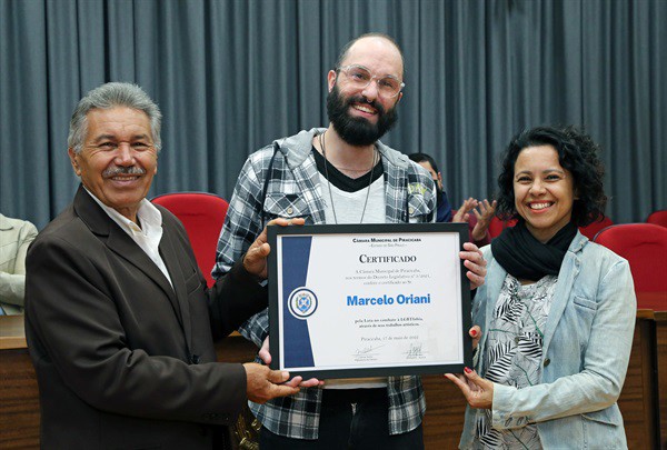 Gilmar Tanno, Marcelo Oriani e Sílvia Morales
