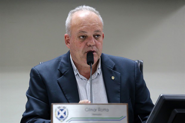 Vereador Gilmar Rotta (PP), presidente da Câmara