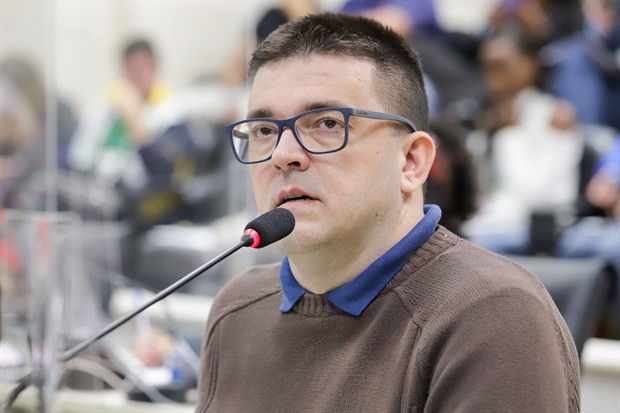 Vereador André Bandeira (PSDB) é o autor do requerimento rejeitado