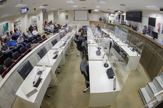 Audiência pública realizada na tarde desta sexta-feira (27) foi convocada e presidida pelo vereador Laércio Trevisan Jr. (PL)