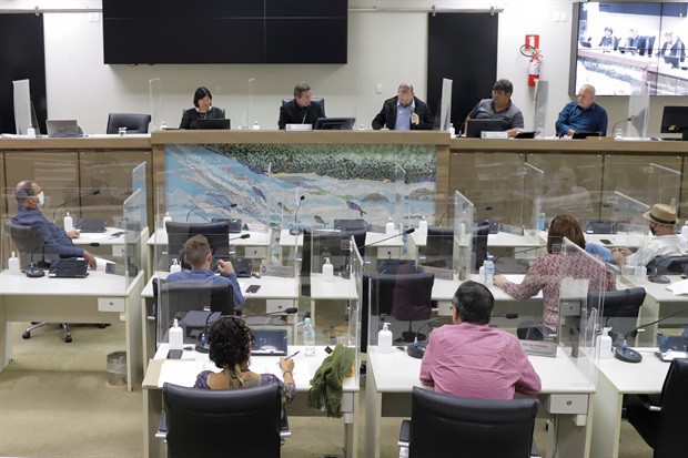Audiência pública realizada na tarde desta sexta-feira (27) foi convocada e presidida pelo vereador Laércio Trevisan Jr. (PL)