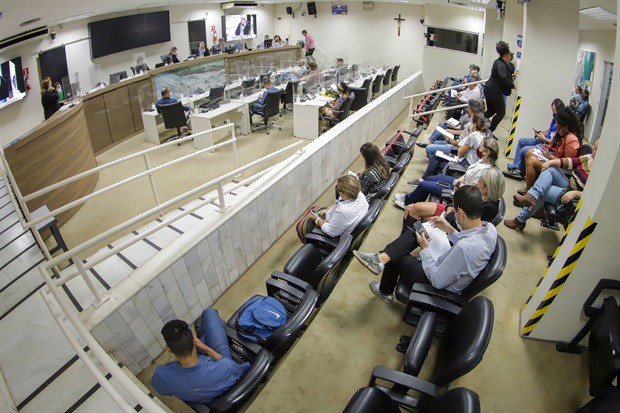 Audiência pública realizada na tarde desta sexta-feira (27) foi convocada e presidida pelo vereador Laércio Trevisan Jr. (PL)