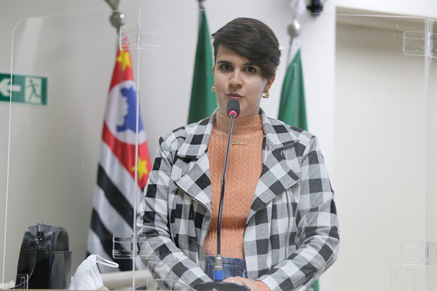 Débora Bettiol Balasso foi a segunda oradora popular da 24ª reunião ordinária de 2022