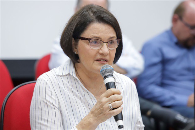 Secretária municipal de Agricultura e Abastecimento, Nancy Thame