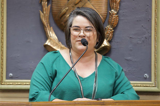 Andressa Ispadoni, gerente administrativa do Hospital Regional