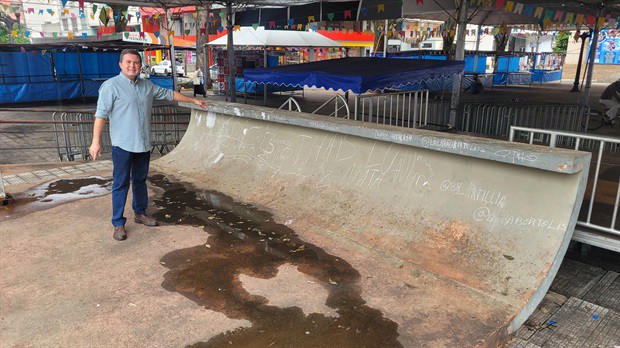 Laércio Trevisan Jr (PL) apontou ao Executivo melhorias e manutenção na Praça José Bonifácio