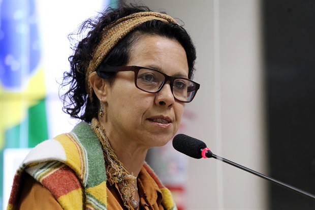 Vereador Sílvia Morales (PV) do mandato coletivo A Cidade É Sua