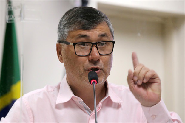 Pedro Kawai usou o espaço da liderança durante a 27ª reunião ordinária