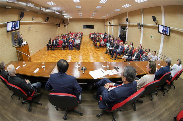 Solenidades foram realizadas no Salão Nobre "Helly de Campos Melges"