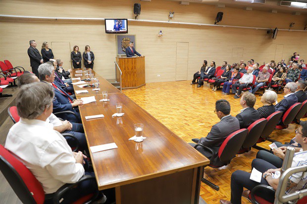 Solenidades foram realizadas no Salão Nobre "Helly de Campos Melges"