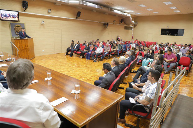 Solenidades foram realizadas no Salão Nobre "Helly de Campos Melges"