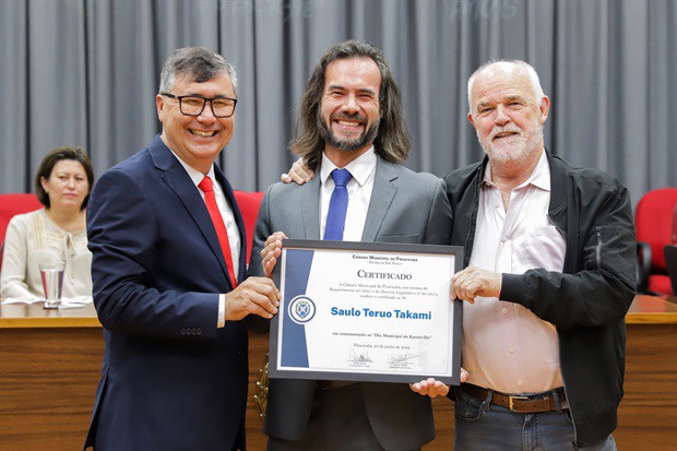 Homenageados da noite