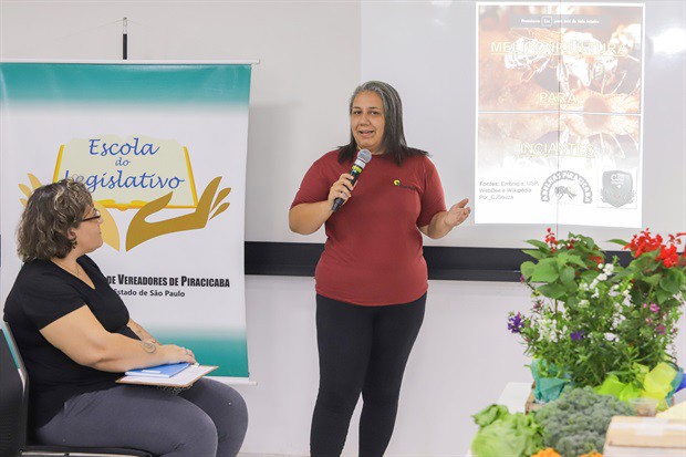 Evento abordou dicas para criação de abelhas nativas no ambiente urbano