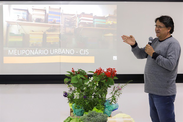 Evento abordou dicas para criação de abelhas nativas no ambiente urbano