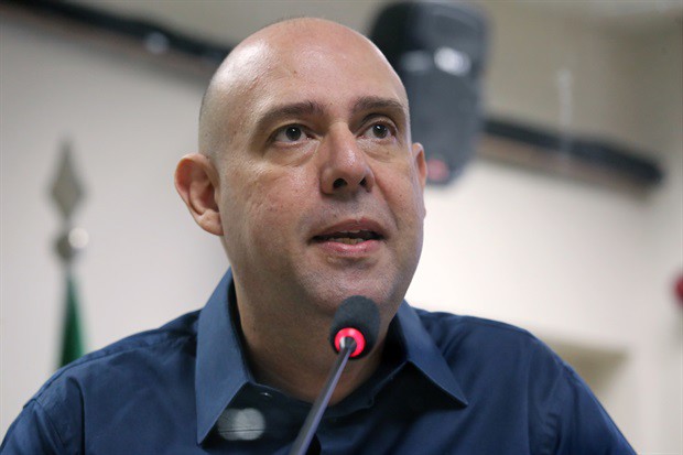 Paulo Henrique discursou na condição de líder partidário durante a 28ª reunião ordinária de 2022