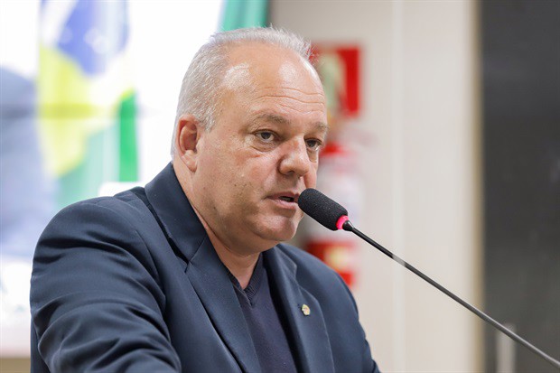 Presidente da Câmara, vereador Gilmar Rotta (PP)