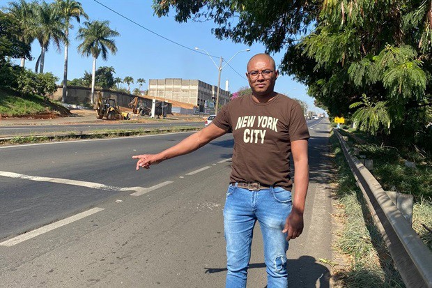 Cássio Fala Pira (PL) cobrou a construção de passarela para pedestres