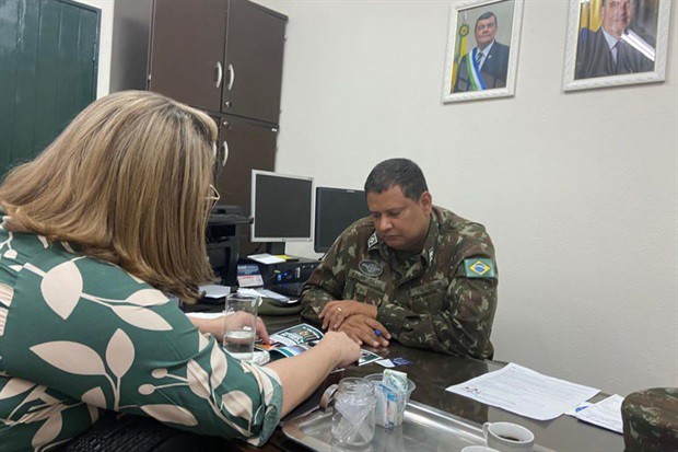 No espaço são desenvolvidas instruções militares e treinamento