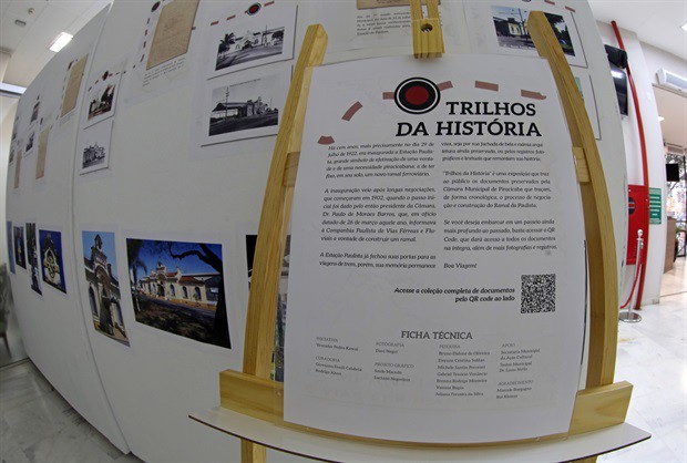 Rodrigo Alves, lembrou que a Câmara possui um acervo muito rico composto pela documentação histórica da estação