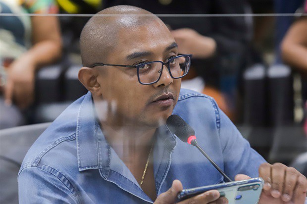 Cassio Luiz Barbosa, o "Fala Pira", pede atendimento de demanda no Jaraguá