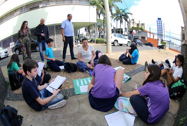 Vereador Thiago Ribeiro (PSC) recepcionou estudantes