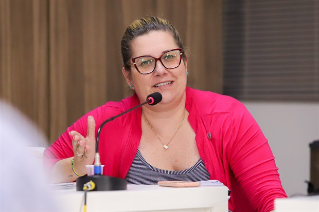 A vereadora Ana Pavão também participou da reunião 