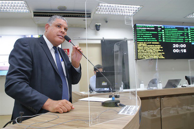 Vereador paulo Campos (Podemos) na 62ª reunião ordinária