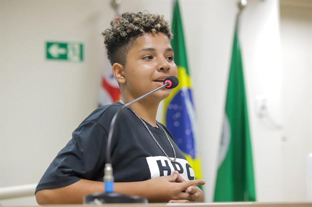 Câmara recebe alunos da Helio Penteado de Castro