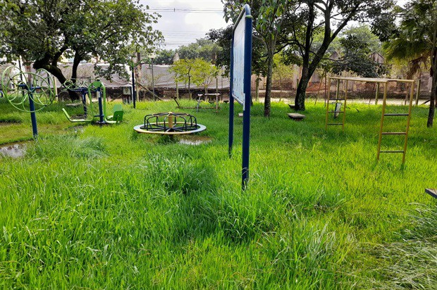 Anel viário e parque do centro comunitário precisam de manutenção