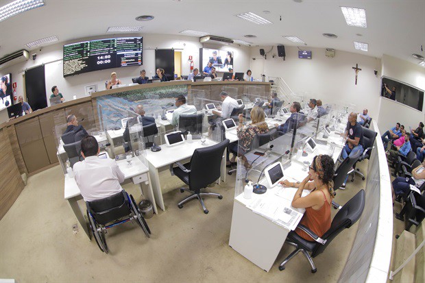 1ª e 2ª reuniões extraordinárias foram realizadas na tarde desta sexta-feira (24) no Plenário "Francisco Antônio Coelho"  