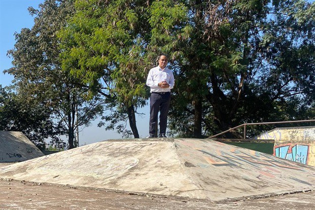 Pista de skate no Jupiá