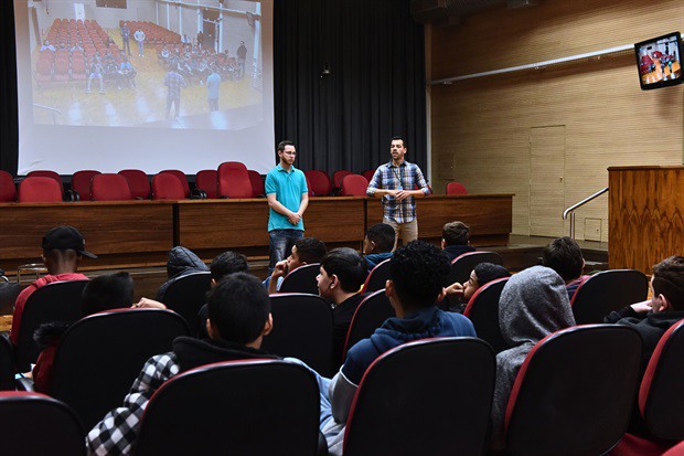 Passeio educacional desperta vocações em seletiva da Edson Rontani