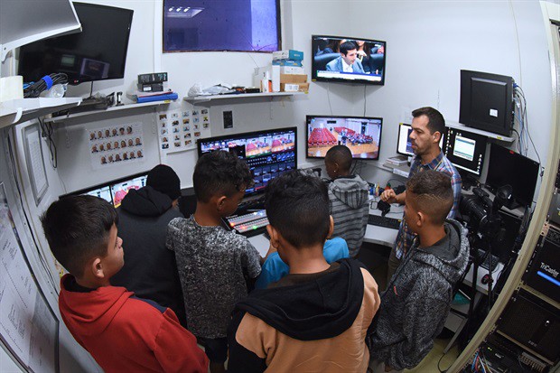 Passeio educacional desperta vocações em seletiva da Edson Rontani