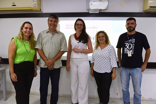 Roda de conversa foi resultado de uma parceria entre Escola do Legislativo, Condef e Senac