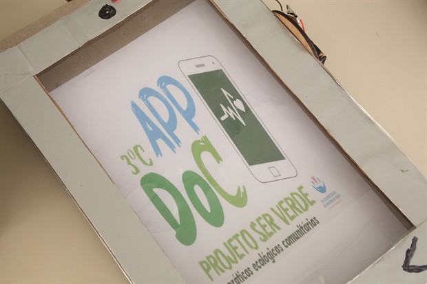 Vereador Pedro Kawai conhece projeto Ser verde: práticas ecológicas comunitárias, desenvolvido por alunos da Escola Municipal Joaquim Carlos Alexandrino de Souza