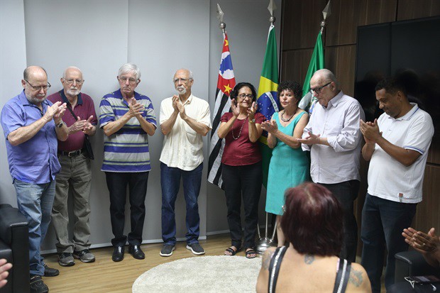 Sala da Presidência da Câmara recebeu o ato que celebrou os 35 anos da promulgação da Constituição Federal de 1988