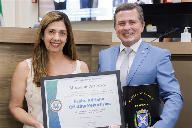 Adriana Cristina Peixe Frias e Laércio Trevisan Jr.