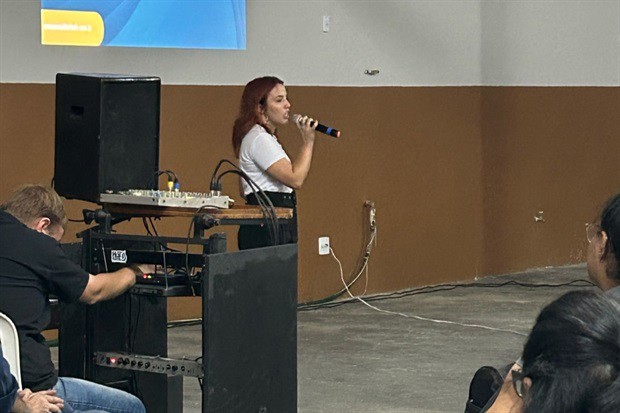 Atividade foi realizada no Salão da Paróquia Santa Catarina, no bairro Nova América