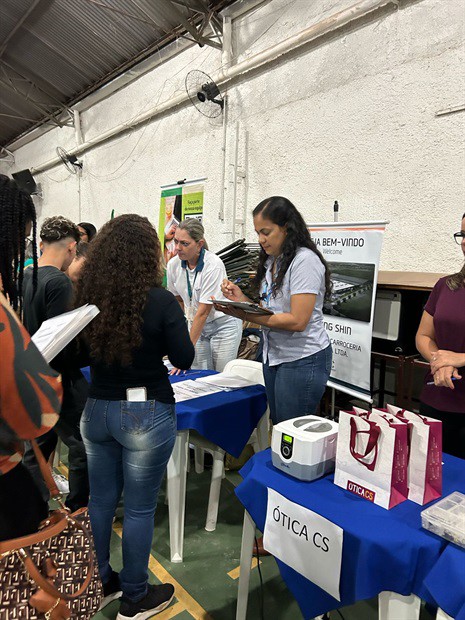 Atividade foi realizada no Salão da Paróquia Santa Catarina, no bairro Nova América