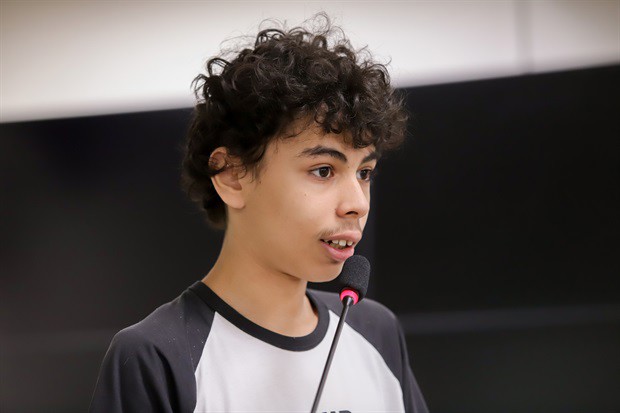 Alunos da Eduir Scarpari participam do "Conheça o Legislativo"